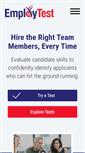 Mobile Screenshot of employtest.com